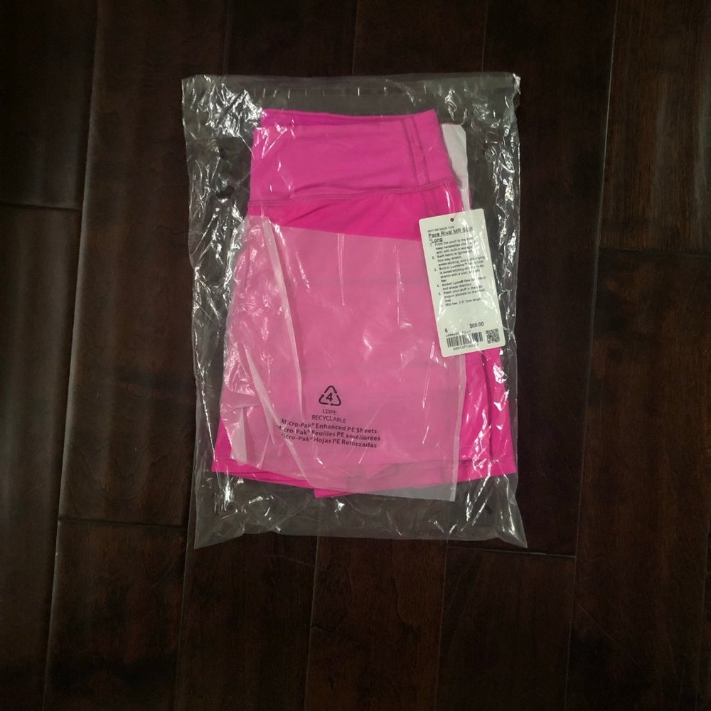NWT Lululemon Pace Rival Skirt Tall * Pow Pink - Picture 4 of 9
